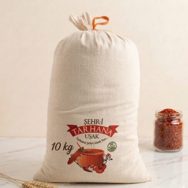 Acılı tarhana 10 kg çuval - Şehri Tarhana Uşak